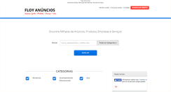 Desktop Screenshot of floy.com.br